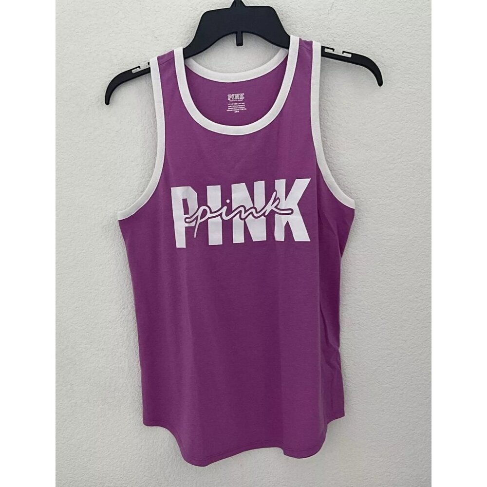 PINK VICTORIA Secret Women’s Sz Xs Tank Everyday Ring Purple